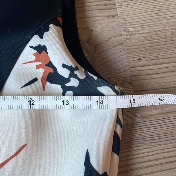 Anthropologie Maeve Amory Black Ivory Floral Fit & Flare Dress Size 4 Classic - Picture 6 of 14